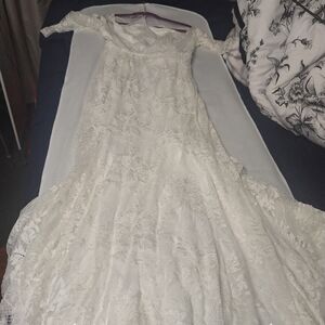 Torrid Ivory Lace Bridal Gown